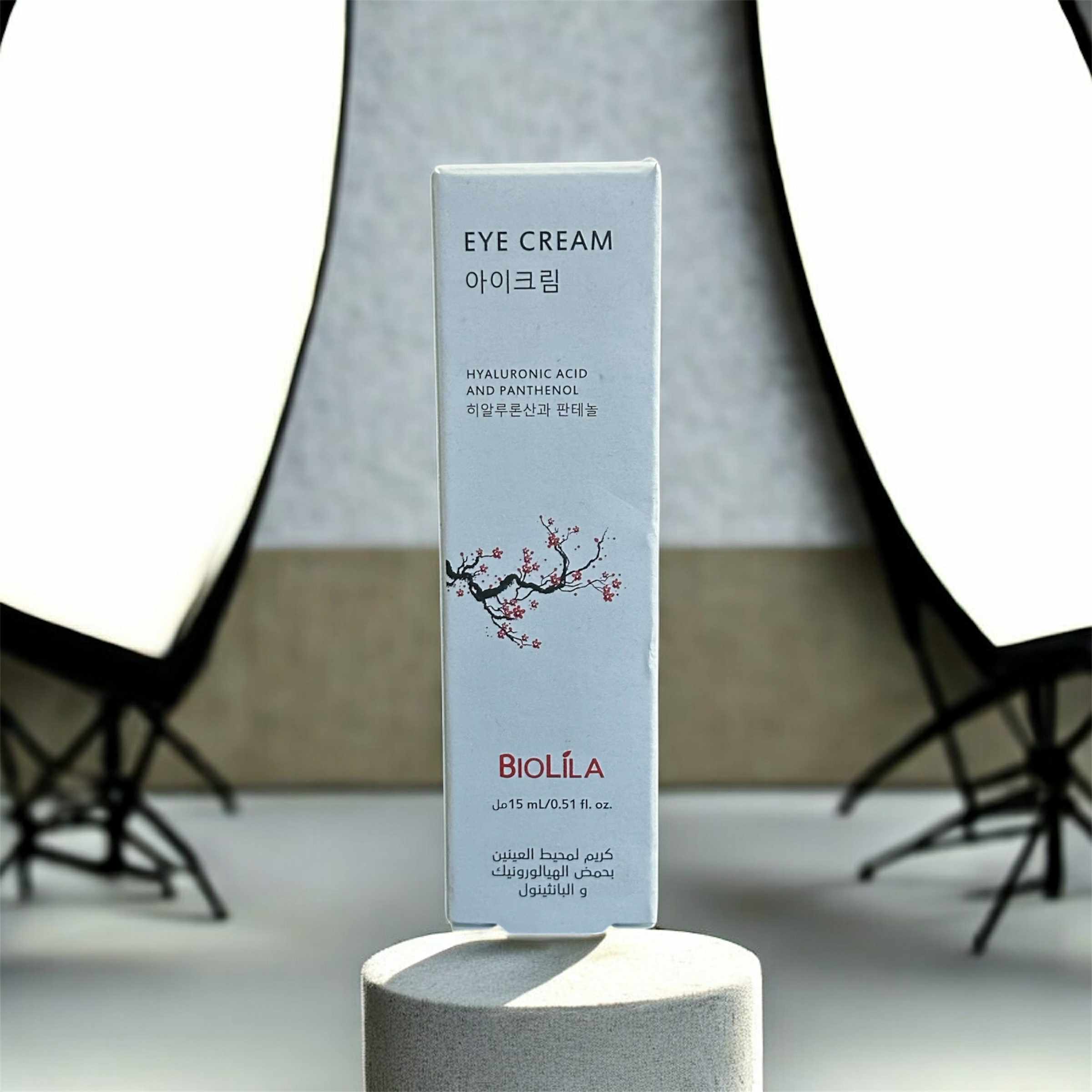 crème contour des yeux biolila