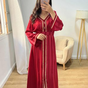 Caftan rouge