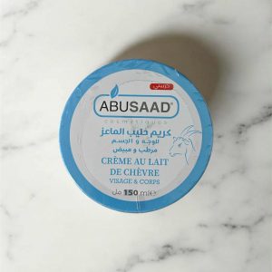crème au lait de chèvre abusaad