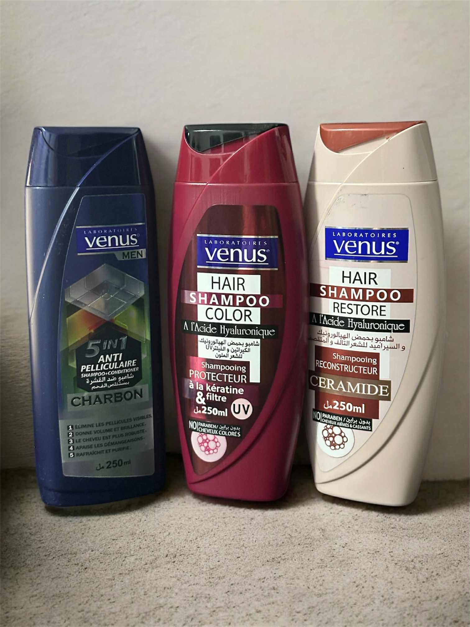 shampoing vénus