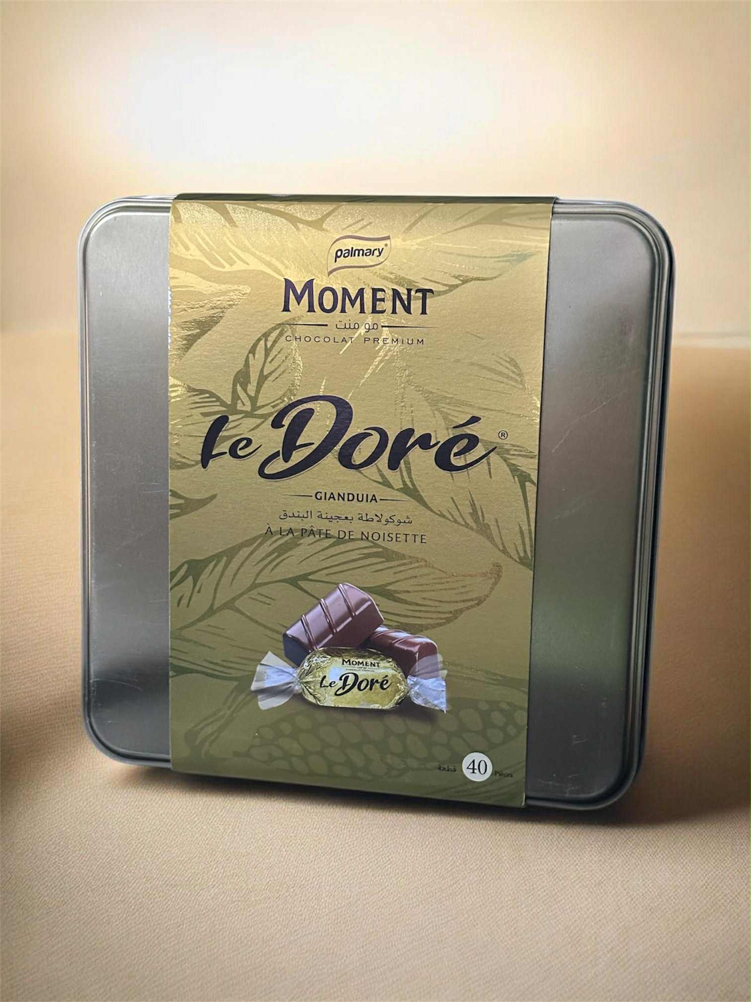 Boite chocolat Moment Le Doré