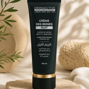 Crème des Reines Nuit Dermactive acide hyaluronique vitamine C 100 ml